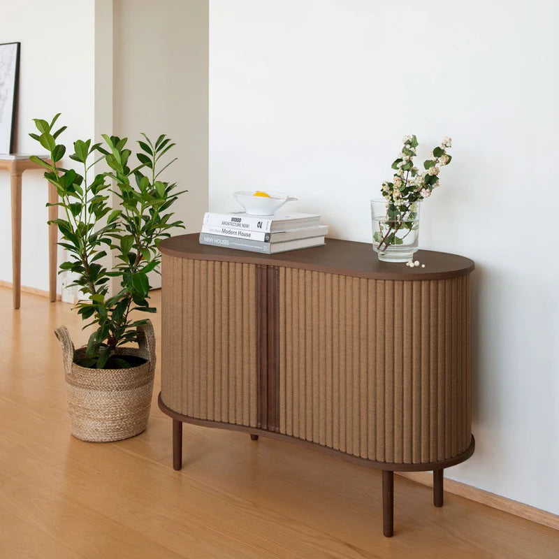 Audacious fa kabinet sötétbarna kerettel 67×100