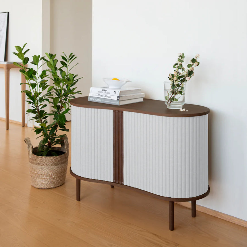 Audacious fa kabinet sötétbarna kerettel 67×100