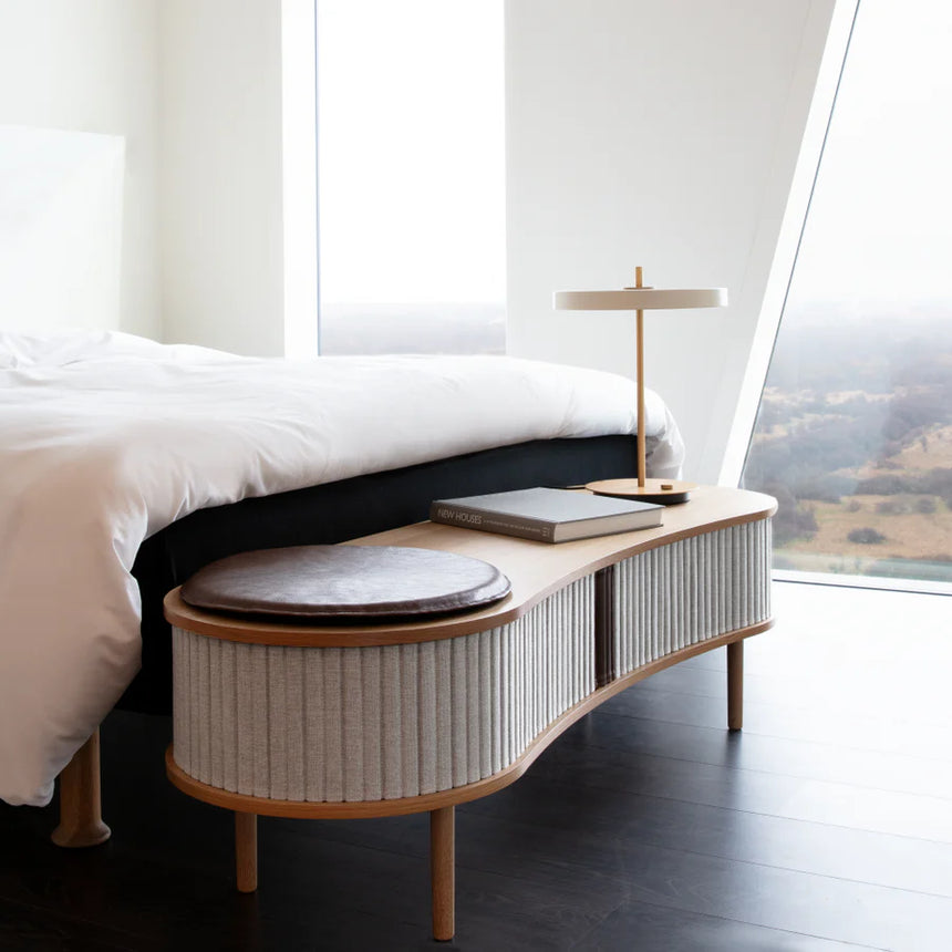 Audacious fa TV szekrény natúr kerettel