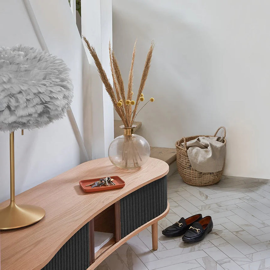 Audacious fa TV szekrény natúr kerettel