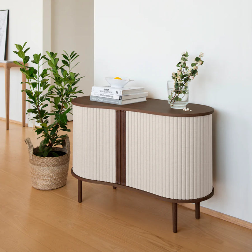 Audacious fa kabinet sötétbarna kerettel 67×100