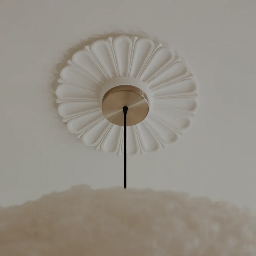 Rosette fém lámpaszerelvény E27