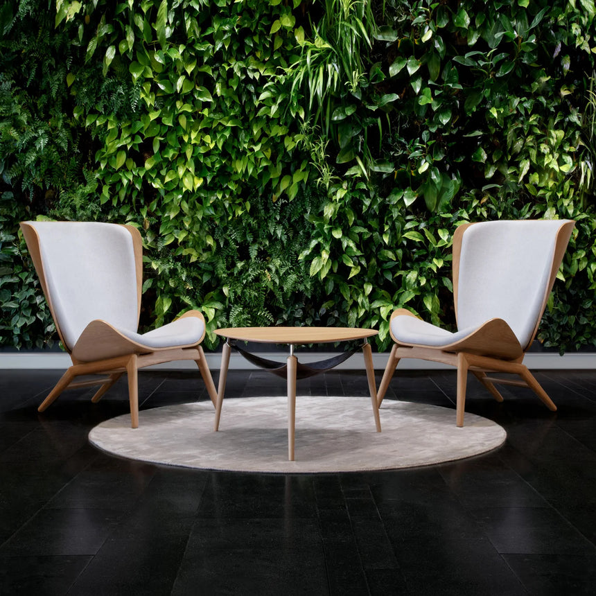 The Reader szövet fotel natúr kerettel