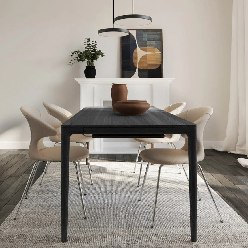 Time Flies szövet szék ezüst lábbal