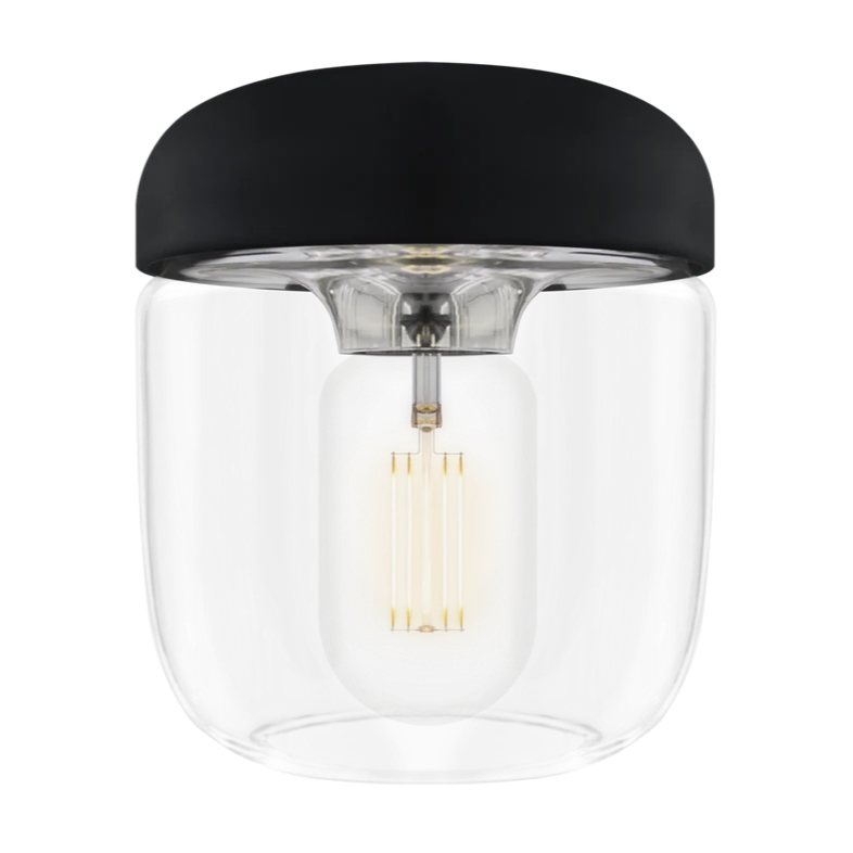 Acorn Black üveg lámpabúra