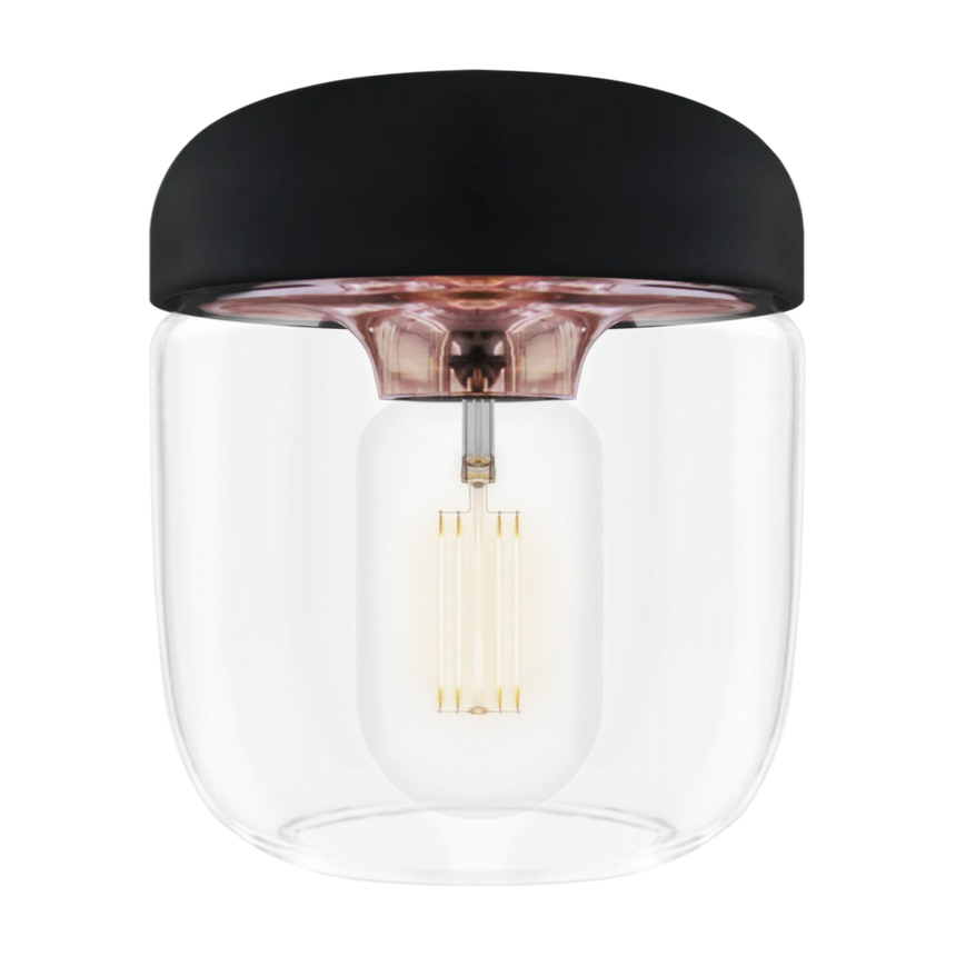 Acorn Black üveg lámpabúra