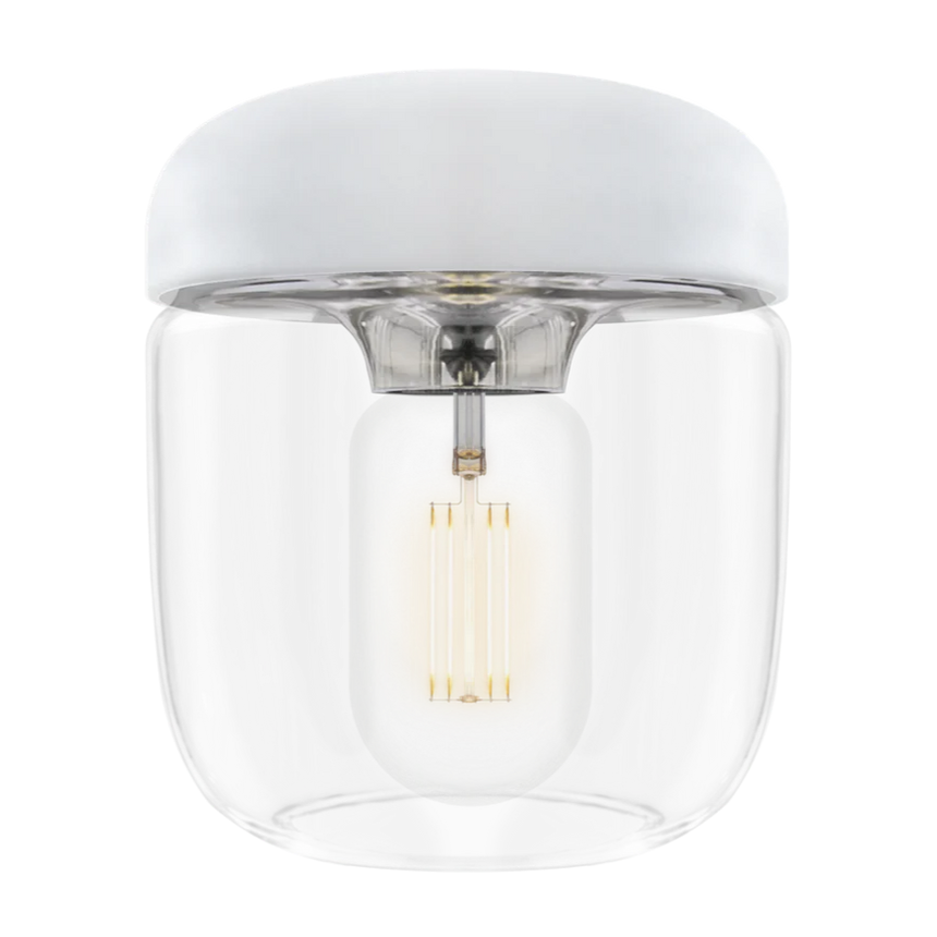 Acorn White üveg lámpabúra