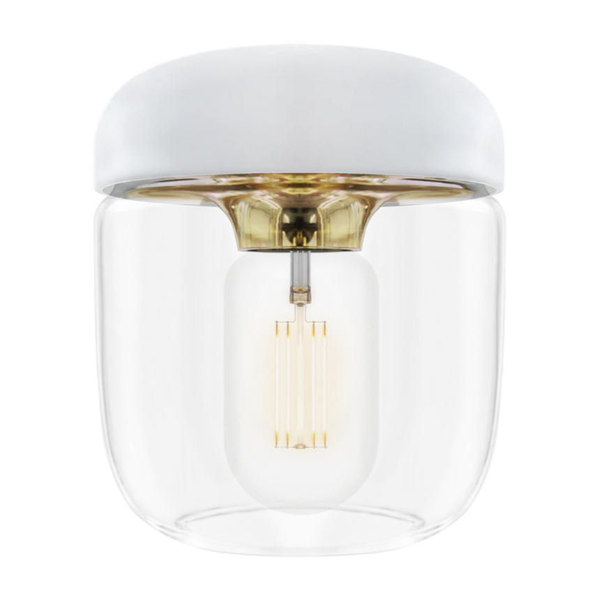 Acorn White üveg lámpabúra