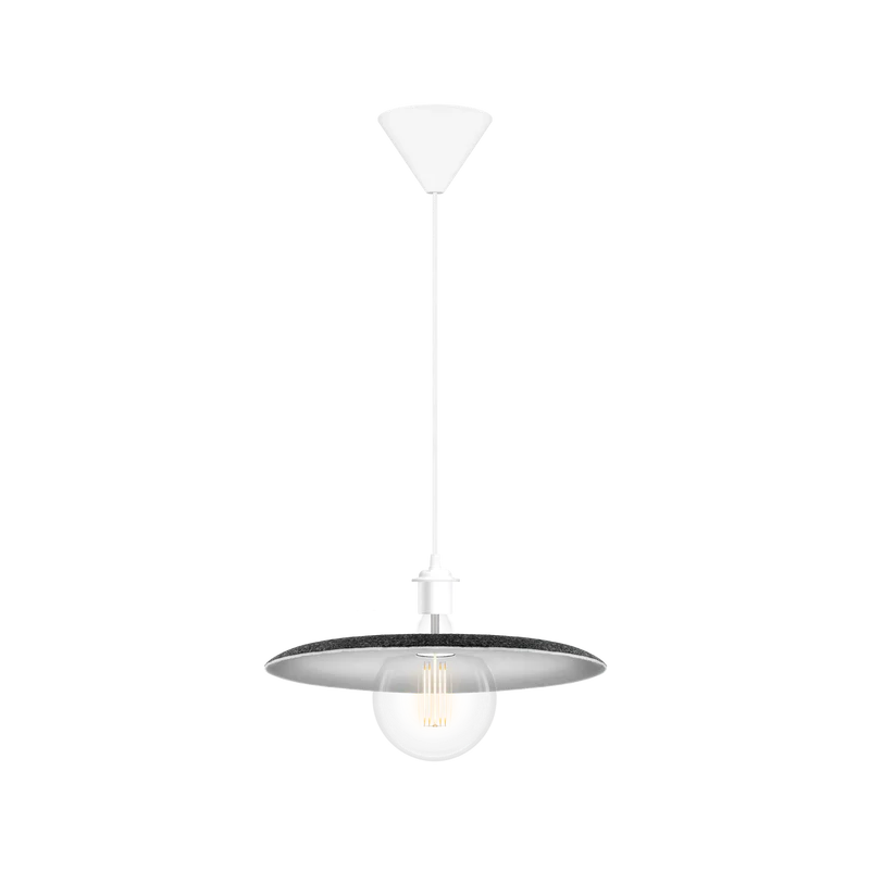 The Conversation Piece fabric armchair with natural frame