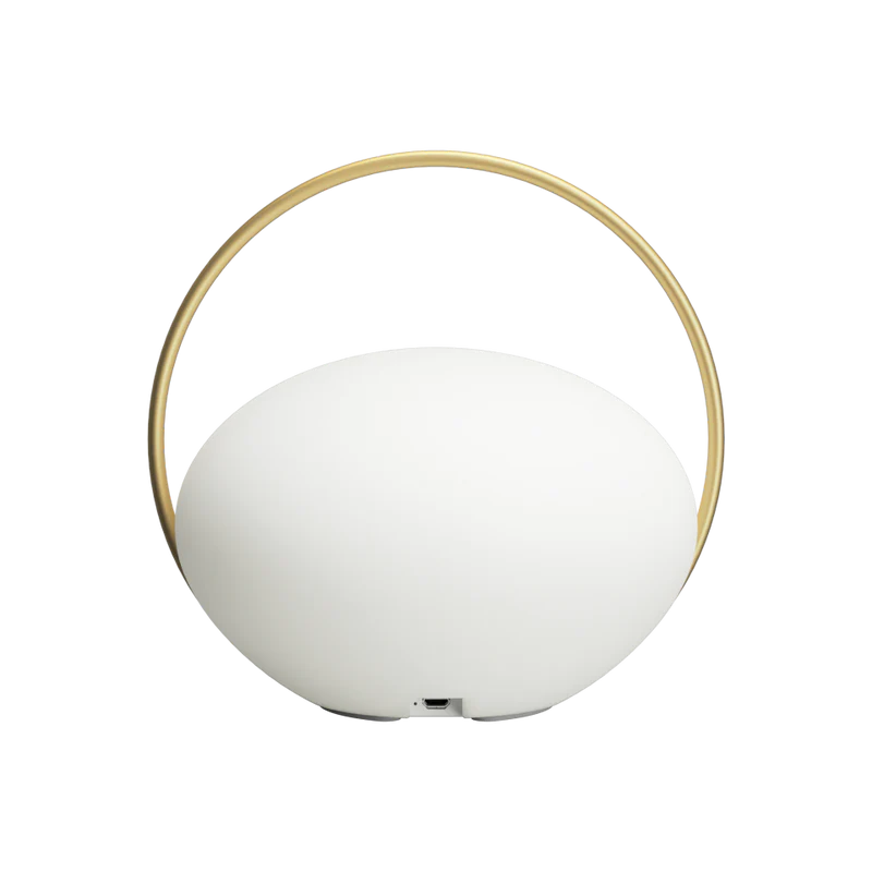 The Conversation Piece fabric armchair with natural frame