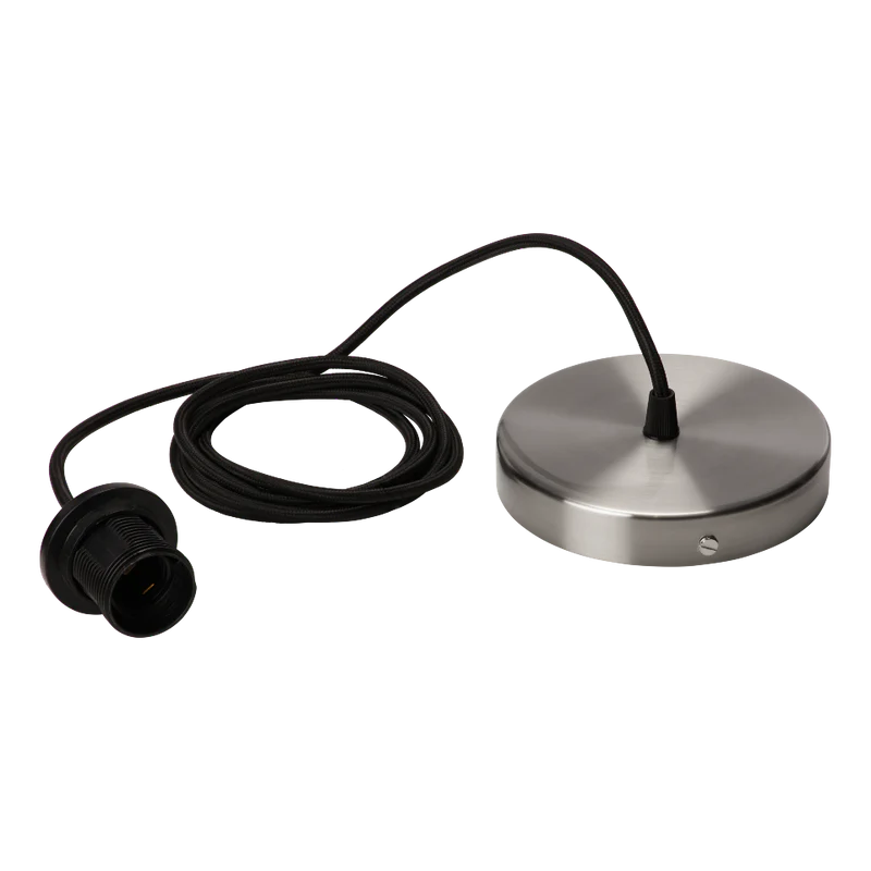 Rosette fém lámpaszerelvény E27