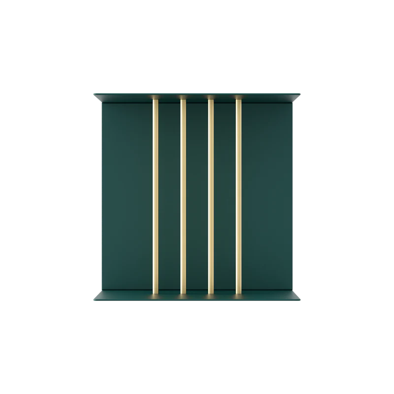 Teaser fém fali polc