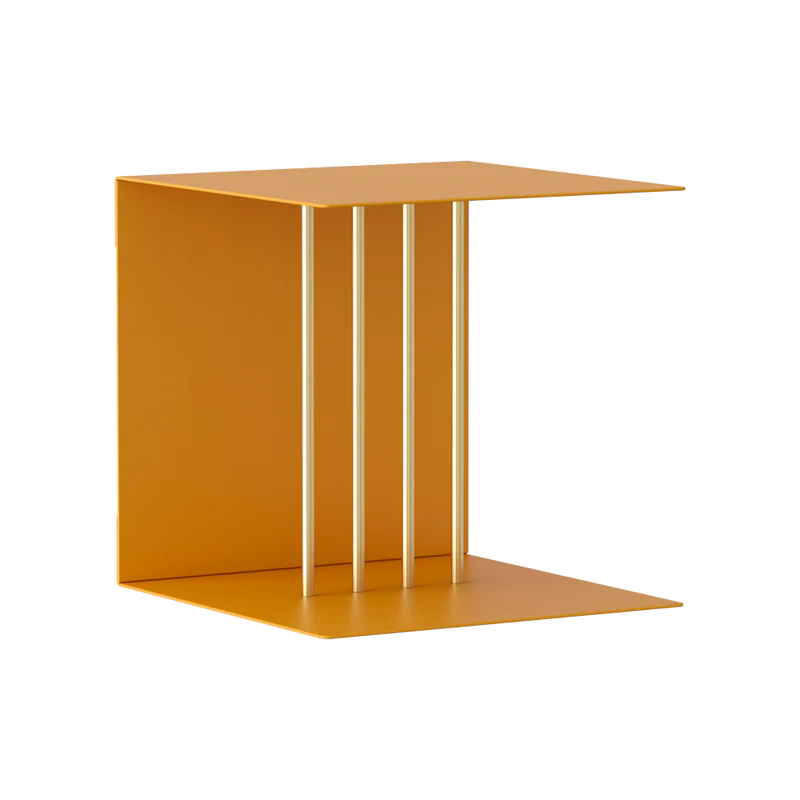 Teaser fém fali polc