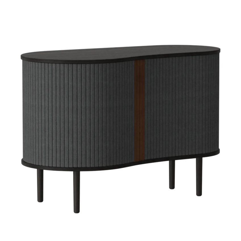 Audacious fa kabinet fekete kerettel 67×100