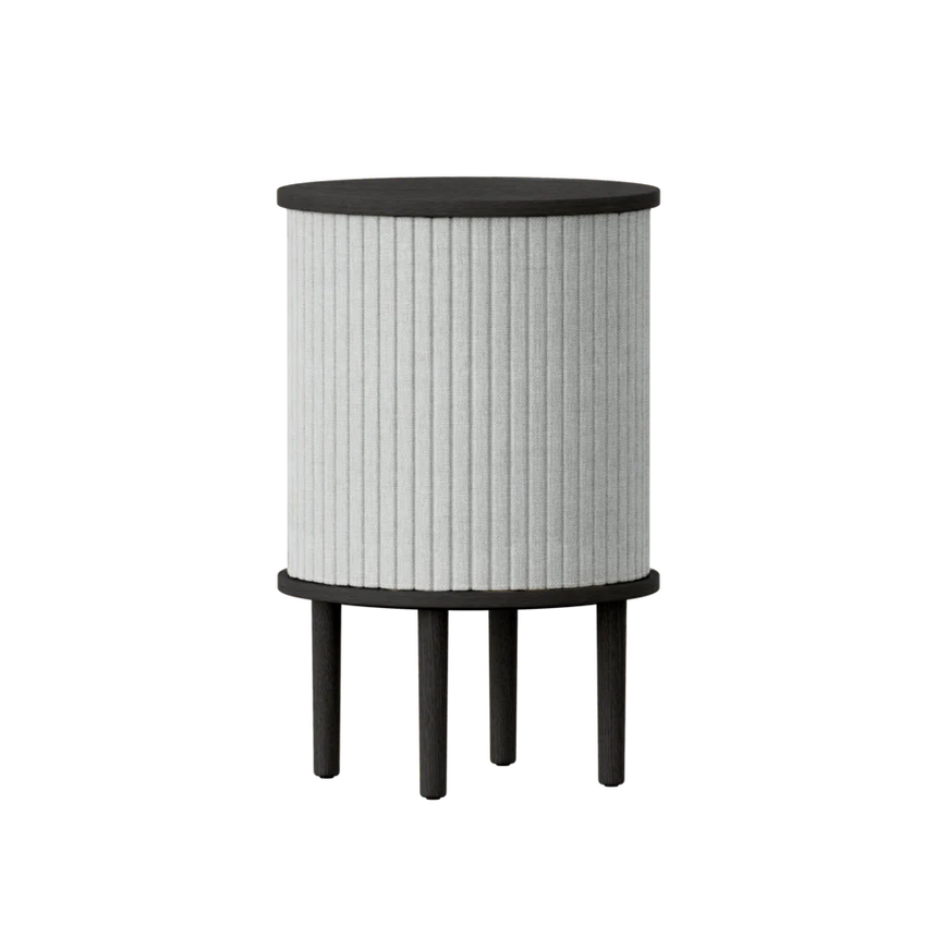 Audacious fa éjjeliszekrény fekete kerettel