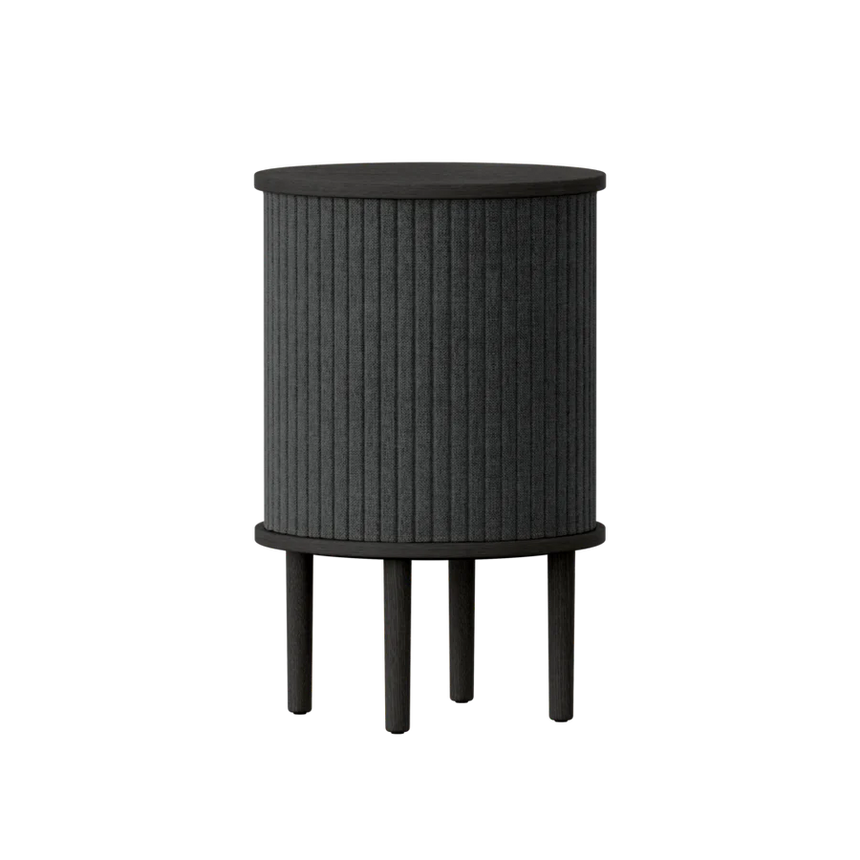 Audacious fa éjjeliszekrény fekete kerettel