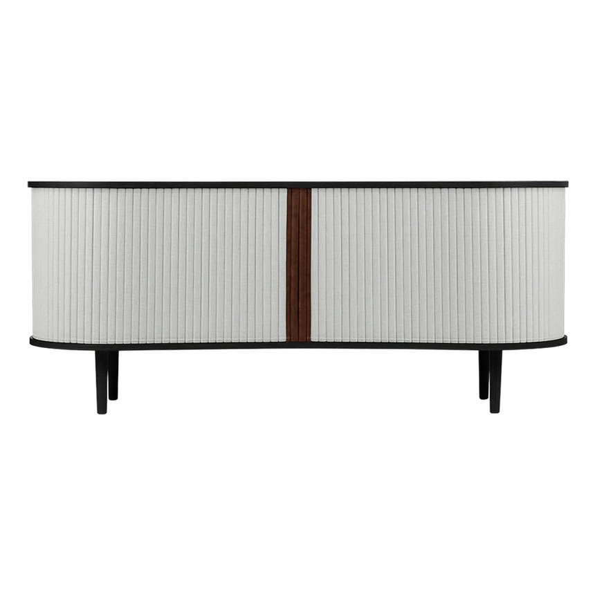 Audacious fa kabinet fekete kerettel 67x160