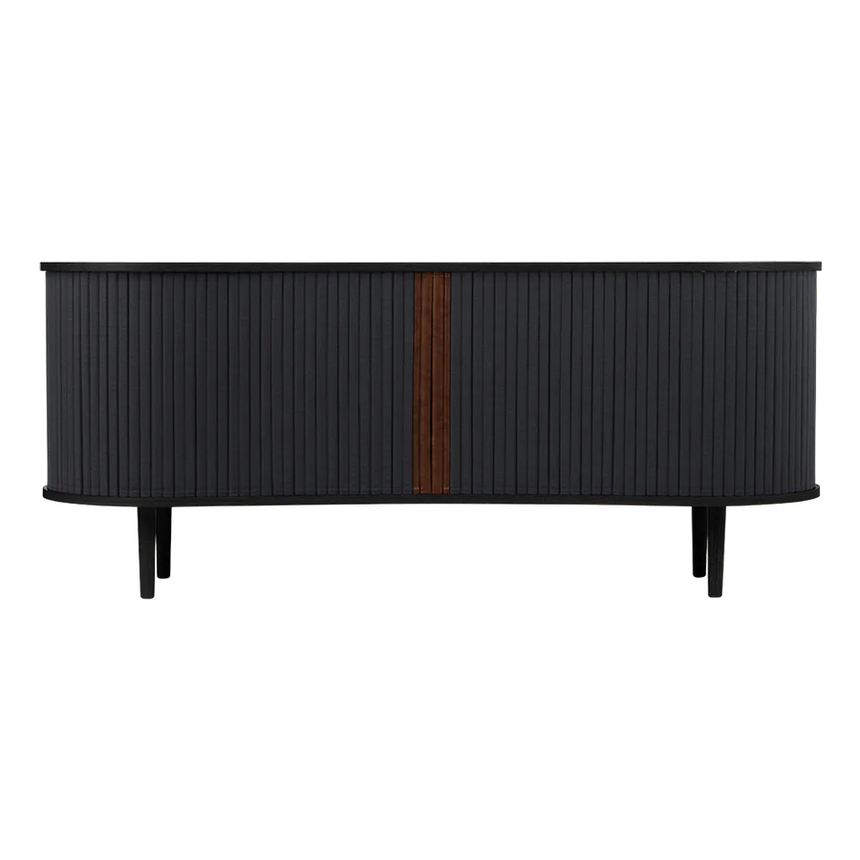 Audacious fa kabinet fekete kerettel 67x160