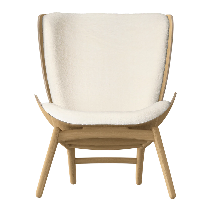 The Reader plüss fotel natúr kerettel