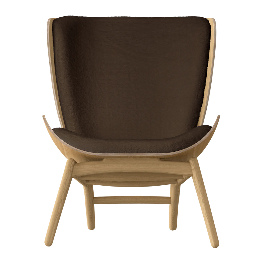 The Reader plüss fotel natúr kerettel