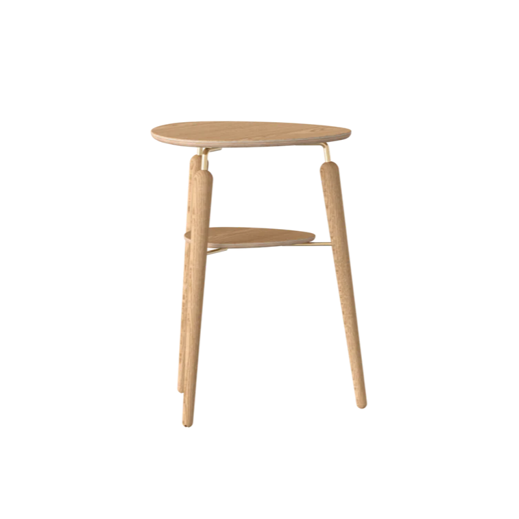 My Spot fa lerakóasztal arany kerettel