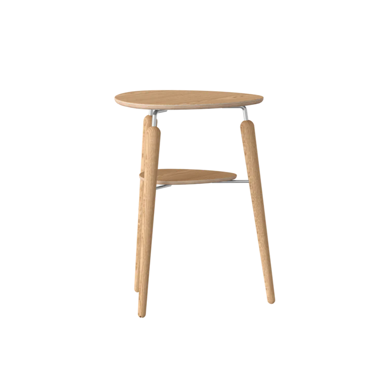 My Spot fa lerakóasztal ezüst kerettel