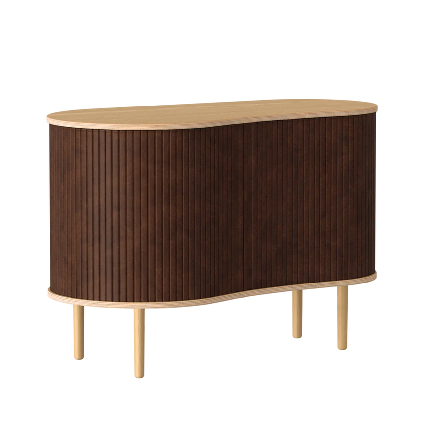 Audacious textilbőr kabinet natúr kerettel 67×100