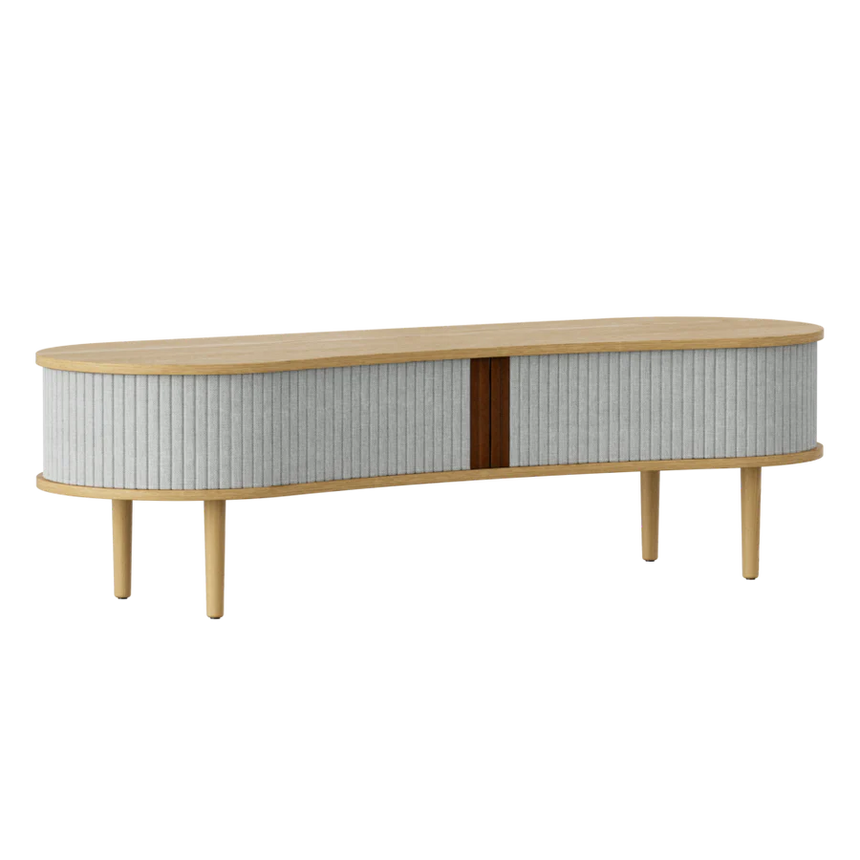 Audacious fa TV szekrény natúr kerettel