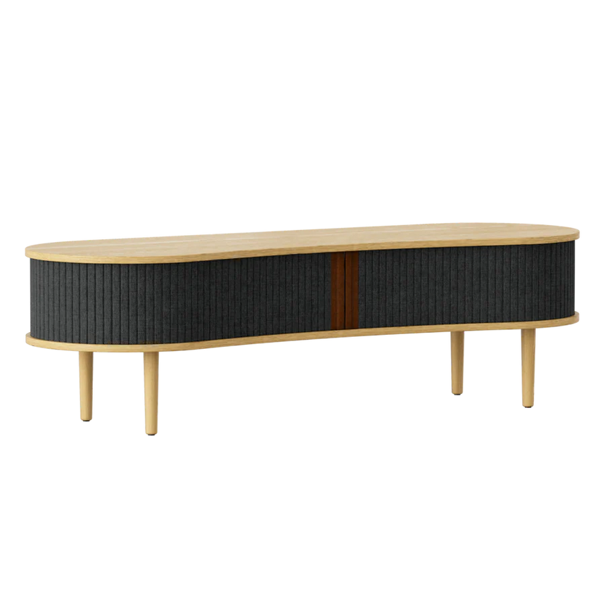 Audacious fa TV szekrény natúr kerettel