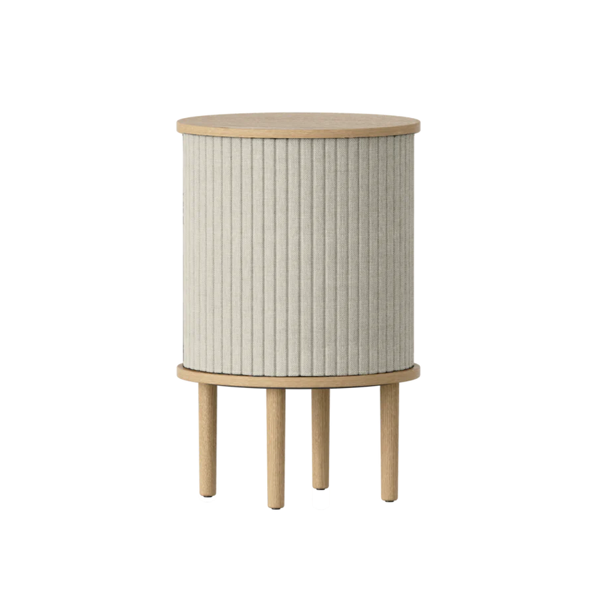 Audacious fa éjjeliszekrény natúr kerettel