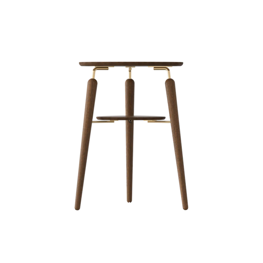 My Spot fa lerakóasztal arany kerettel