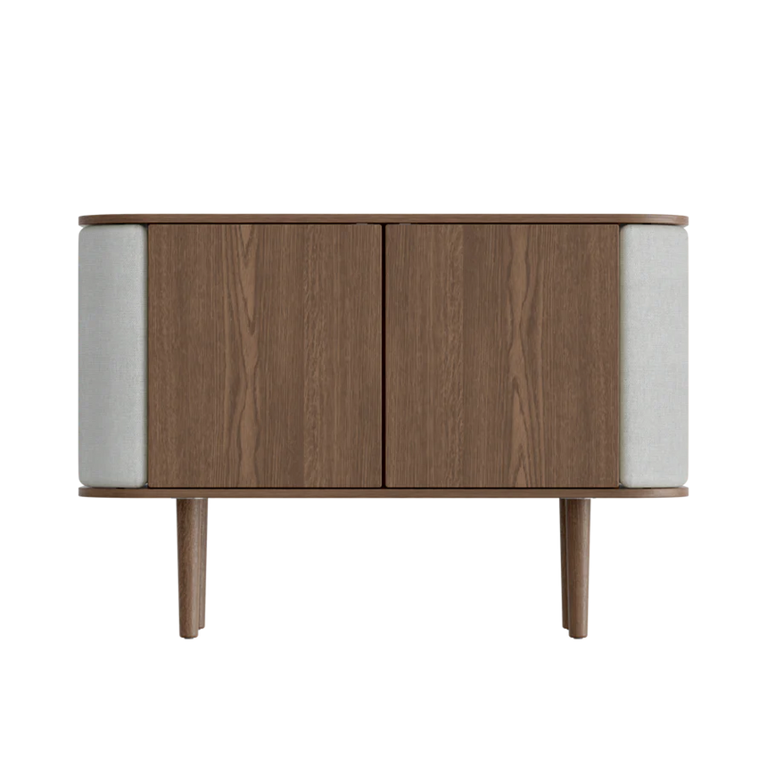 Treasures fa kabinet sötétbarna kerettel 75×109