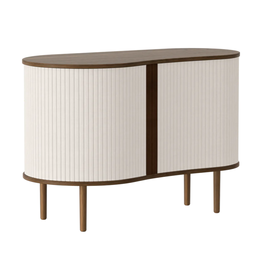 Audacious fa kabinet sötétbarna kerettel 67×100