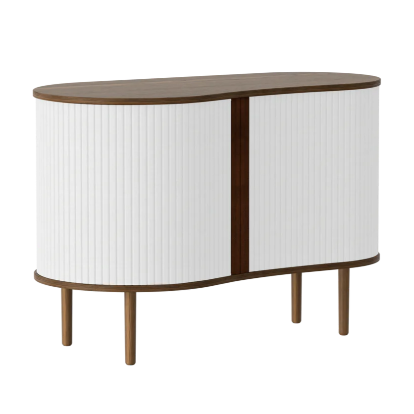 Audacious fa kabinet sötétbarna kerettel 67×100