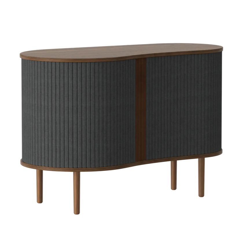 Audacious fa kabinet sötétbarna kerettel 67×100