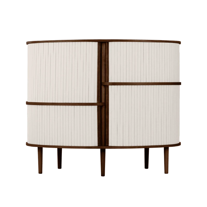 Audacious fa kabinet sötétbarna kerettel 120×100