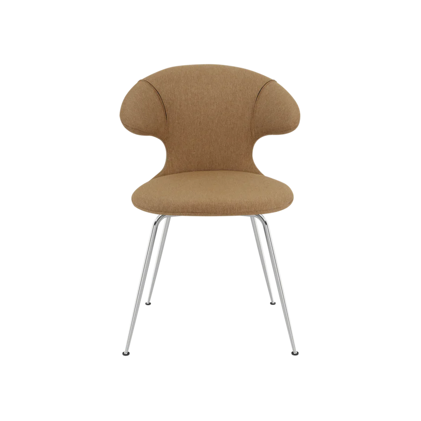 Time Flies szövet szék ezüst lábbal