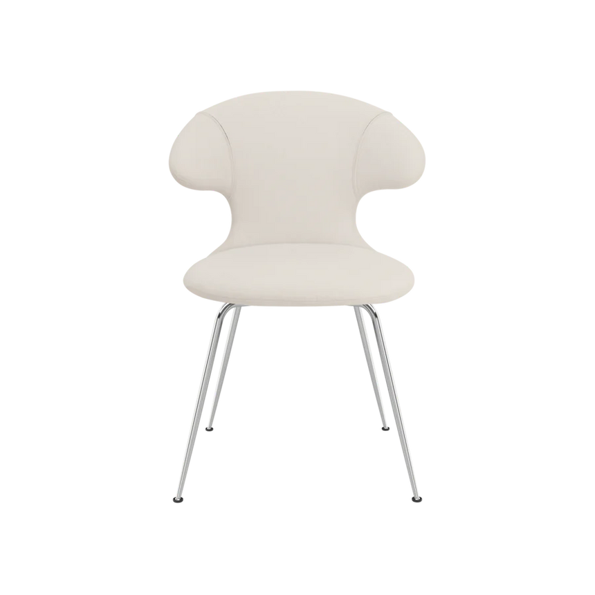 Time Flies szövet szék ezüst lábbal