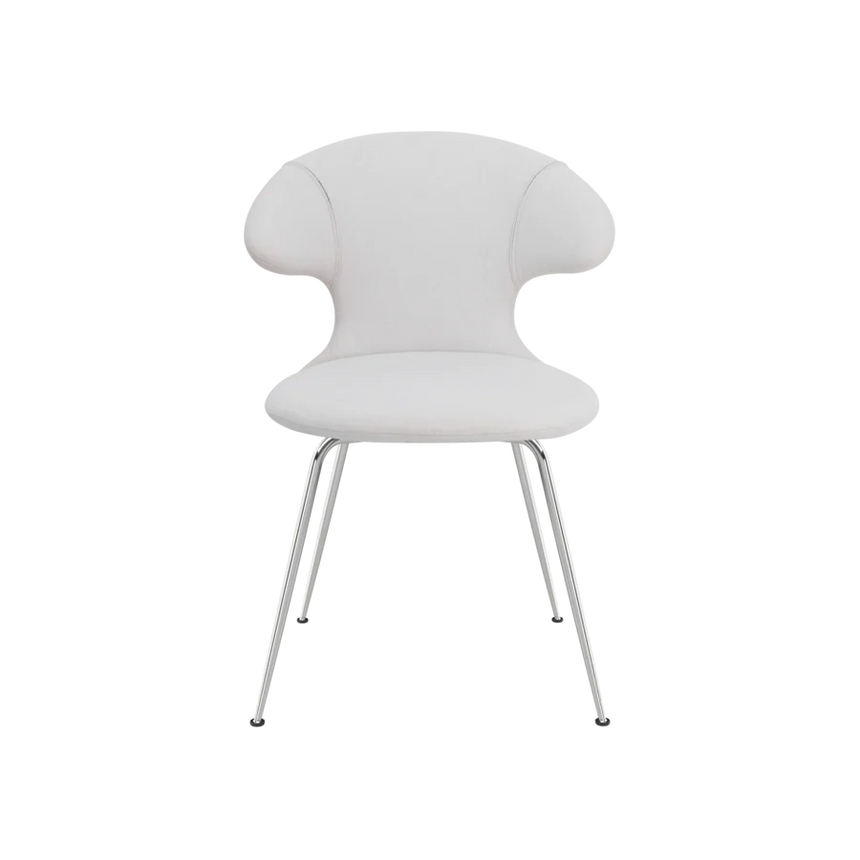 Time Flies szövet szék ezüst lábbal