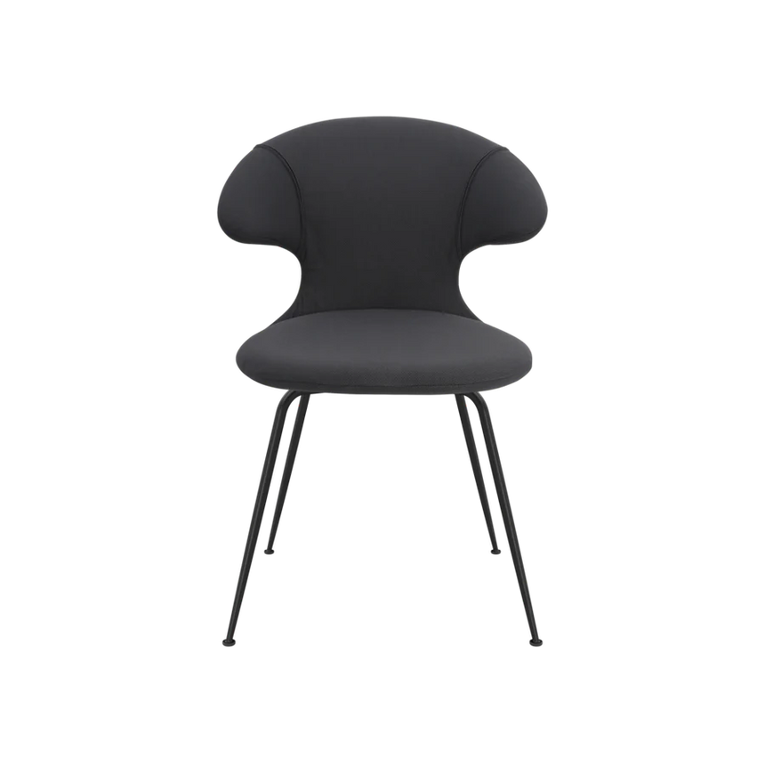 Time Flies szövet szék fekete lábbal