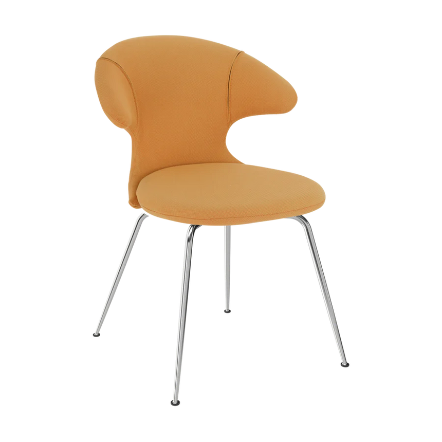 Time Flies szövet szék ezüst lábbal