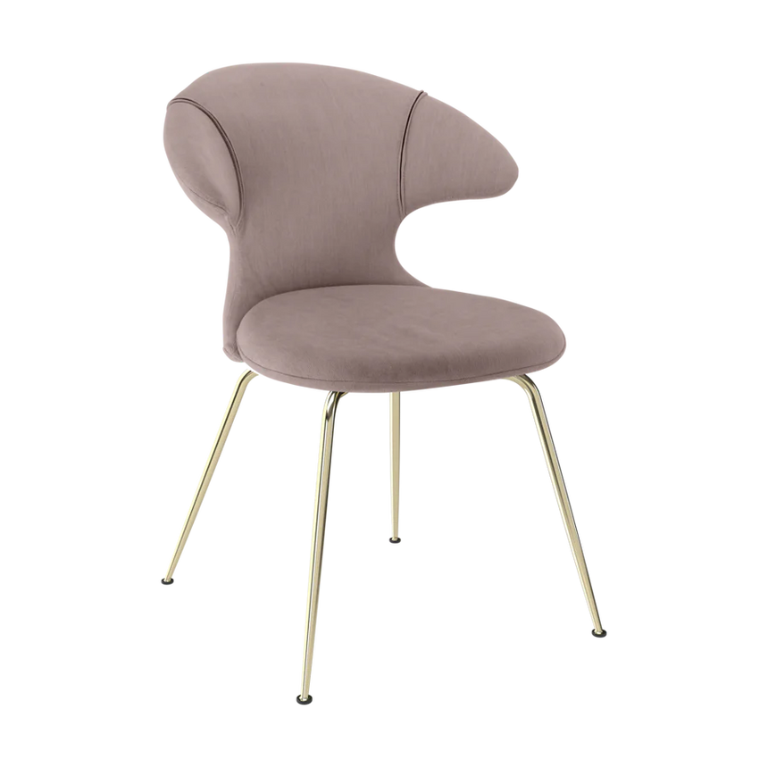 Time Flies szövet szék réz lábbal