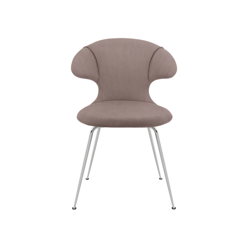 Time Flies szövet szék ezüst lábbal