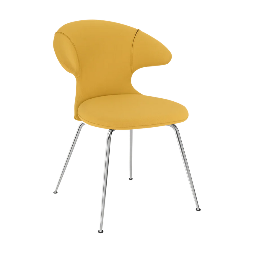 Time Flies szövet szék ezüst lábbal