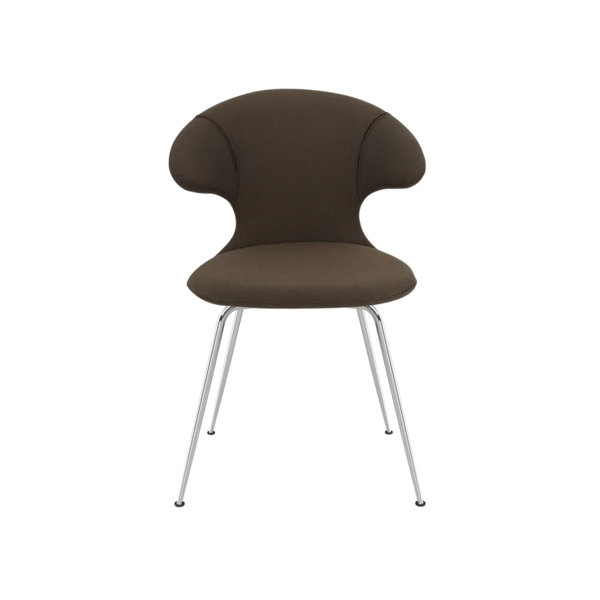 Time Flies szövet szék ezüst lábbal