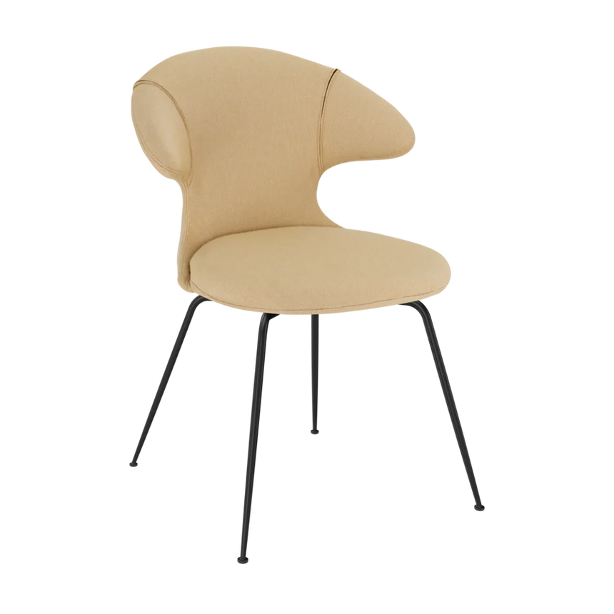 Time Flies szövet szék fekete lábbal