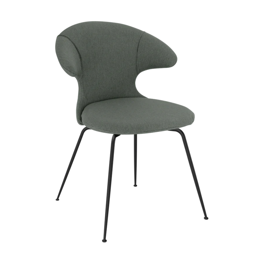 Time Flies szövet szék fekete lábbal