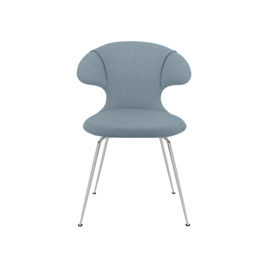 Time Flies szövet szék ezüst lábbal