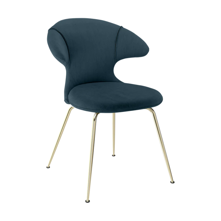 Time Flies szövet szék réz lábbal