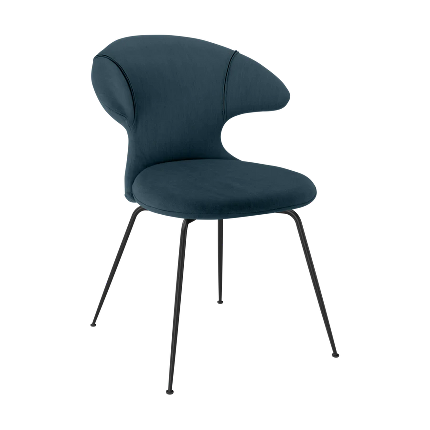 Time Flies szövet szék fekete lábbal